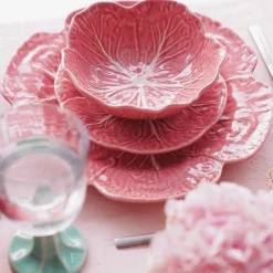 Bordallo Pinheiro Bordallo Pinheiro|Pink Cabbage Large Bowl