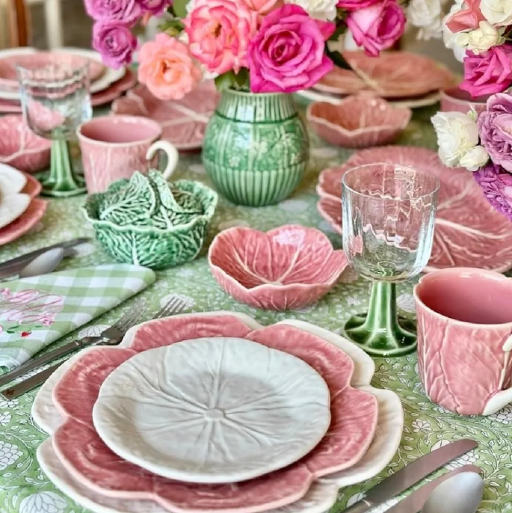 Bordallo Pinheiro Bordallo Pinheiro|Pink Cabbage Charger Plate