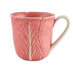 Bordallo Pinheiro Bordallo Pinheiro|Assorted Mugs|Pink Cabbage Mug