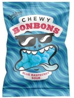 Sweets|Bristows Sour Blue Raspberry Chewy BonBons
