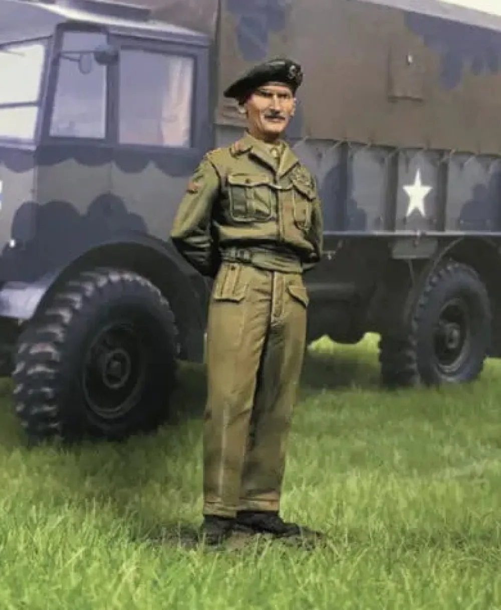 W. Britain Miniatures|British Field Marshall Bernard Montgomery, 1944–45 Figurine
