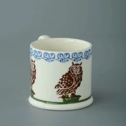 Brixton Pottery Brixton Pottery|Assorted Mugs|Owl on a Stump Small Mug