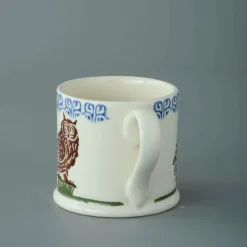 Brixton Pottery Brixton Pottery|Assorted Mugs|Owl on a Stump Small Mug