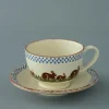 Brixton Pottery Teacups & Saucers|Rabbits Breakfast Cup & Saucer