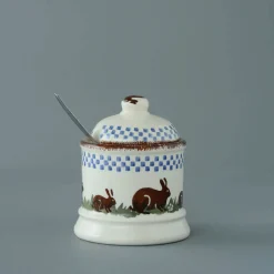 Brixton Pottery Brixton Pottery|Rabbits Jam Pot