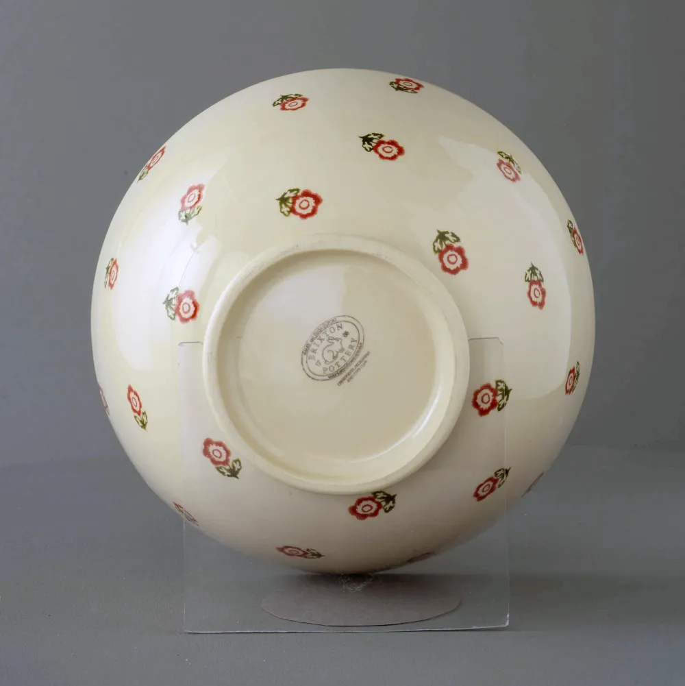 Brixton Pottery Brixton Pottery|Scattered Rose Deep Serving Bowl