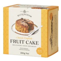 Cakes & Pies|Buckingham Classic English Fruit Cake 280g