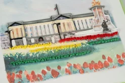 Greeting Cards|Buckingham Palace Quilled Greeting Card