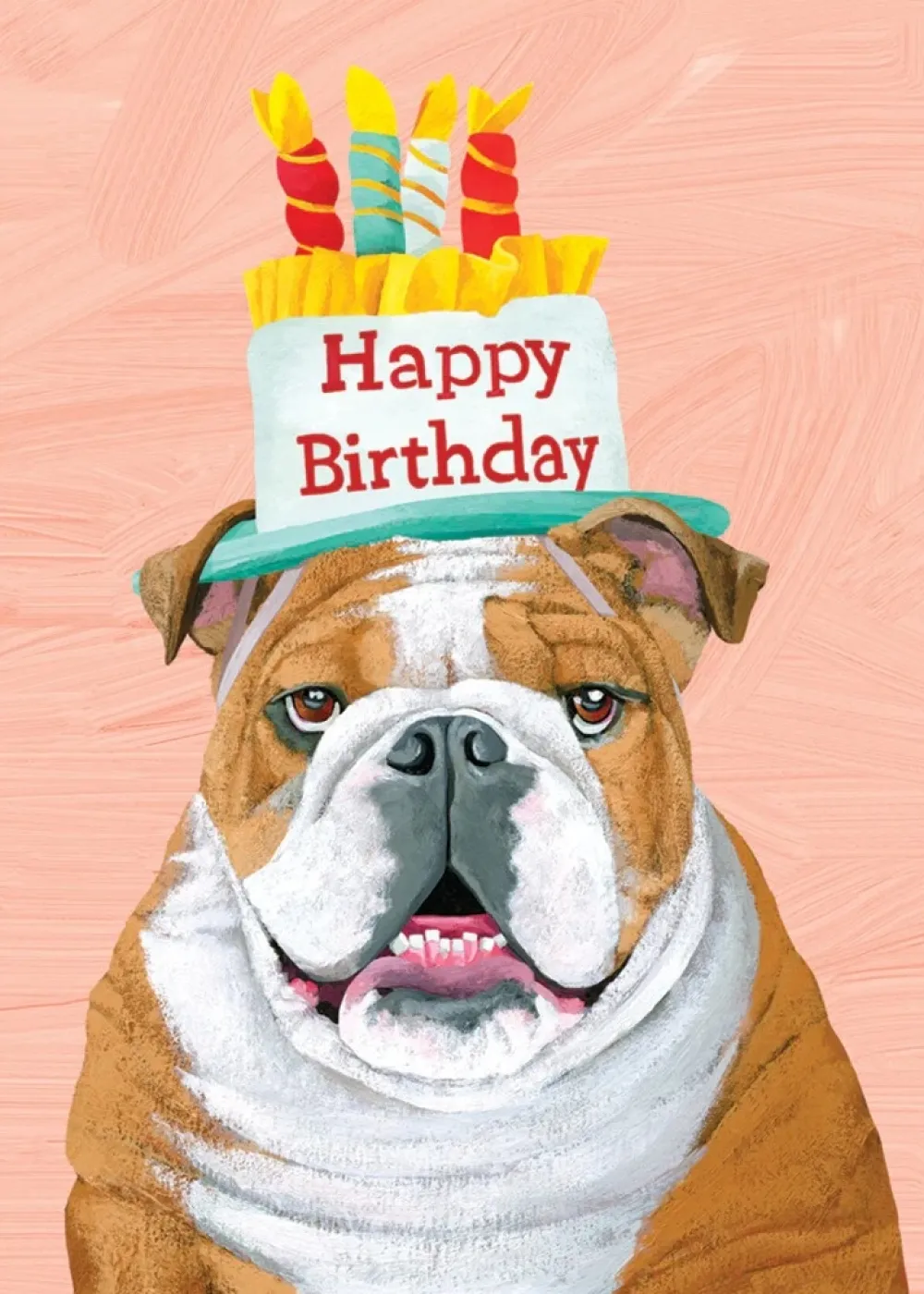 Greeting Cards|Bulldog Birthday Card