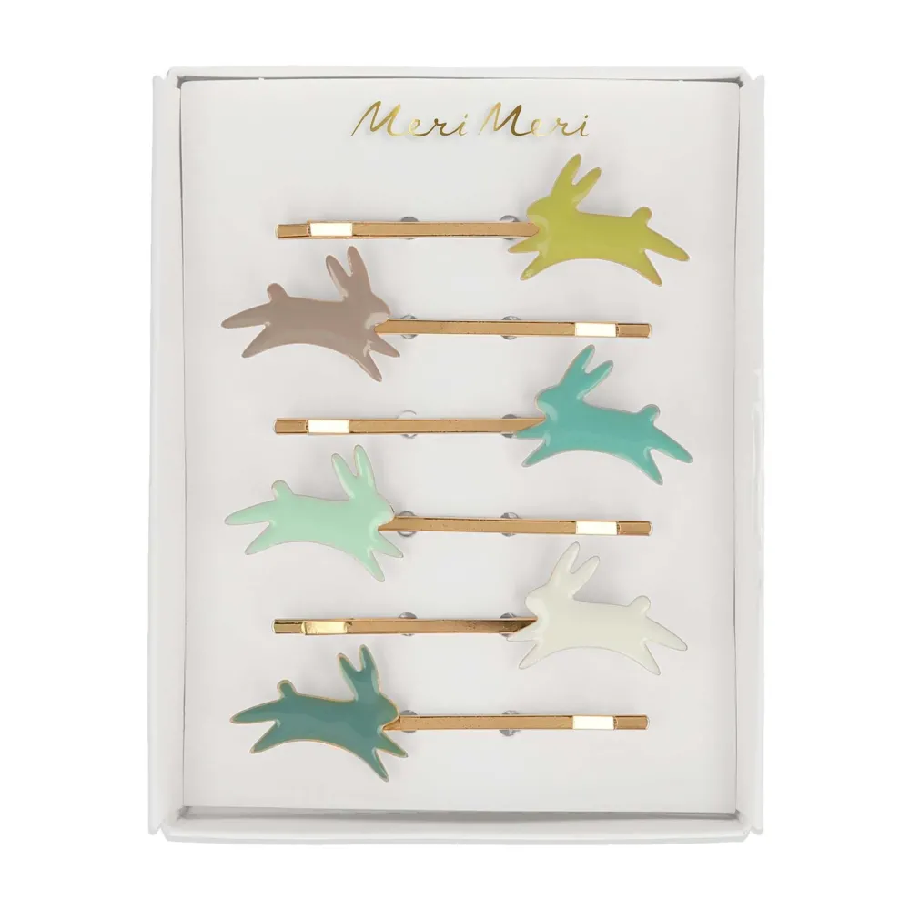 Childrenswear|Bunny Enamel Hair Slides