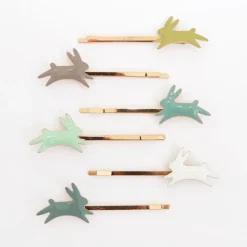 Childrenswear|Bunny Enamel Hair Slides