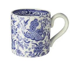 Burleigh Pottery Burleigh Pottery|Assorted Mugs|Blue Regal Peacock Mug