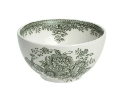 Burleigh Pottery Burleigh Pottery|Creamers & Sugar Bowls|Dark Green Asiatic Pheasants Small Sugar Bowl