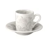 Burleigh Pottery Burleigh Pottery|Dove Grey Asiatic Pheasants Espresso Cup & Saucer