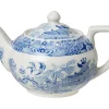 Burleigh Pottery Burleigh Pottery|Teapots|Torquay Blue Willow Small Teapot