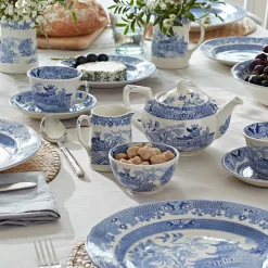 Burleigh Pottery Burleigh Pottery|Teapots|Torquay Blue Willow Small Teapot
