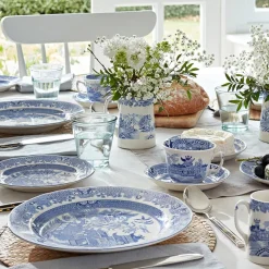 Burleigh Pottery Burleigh Pottery|Tea Plates|Torquay Blue Willow Small Plate