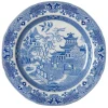 Burleigh Pottery Burleigh Pottery|Torquay Blue Willow Dinner Plate