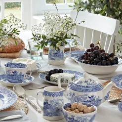 Burleigh Pottery Burleigh Pottery|Creamers & Sugar Bowls|Torquay Blue Willow Small Tankard Jug