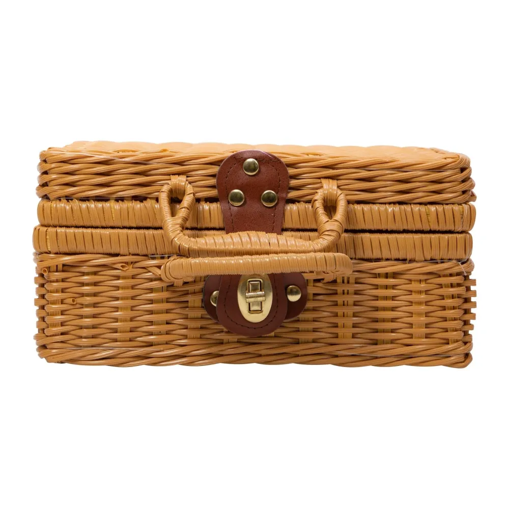 Toys|Children's Tea Sets|Butterfly Tea Set Basket