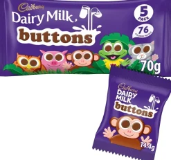 British Chocolate|Cadbury Buttons 5 pack
