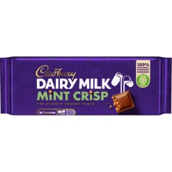 British Chocolate|Cadbury Dairy Milk Mint Crisp Bar 54g