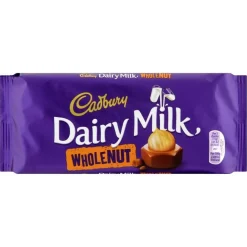 British Chocolate|Cadbury Dairy Milk Whole Nut Bar 120g