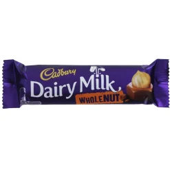 British Chocolate|Cadbury Dairy Milk Whole Nut Bar 45g
