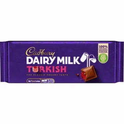 British Chocolate|Cadbury Irish Dairy Milk Turkish Delight Bar 47g