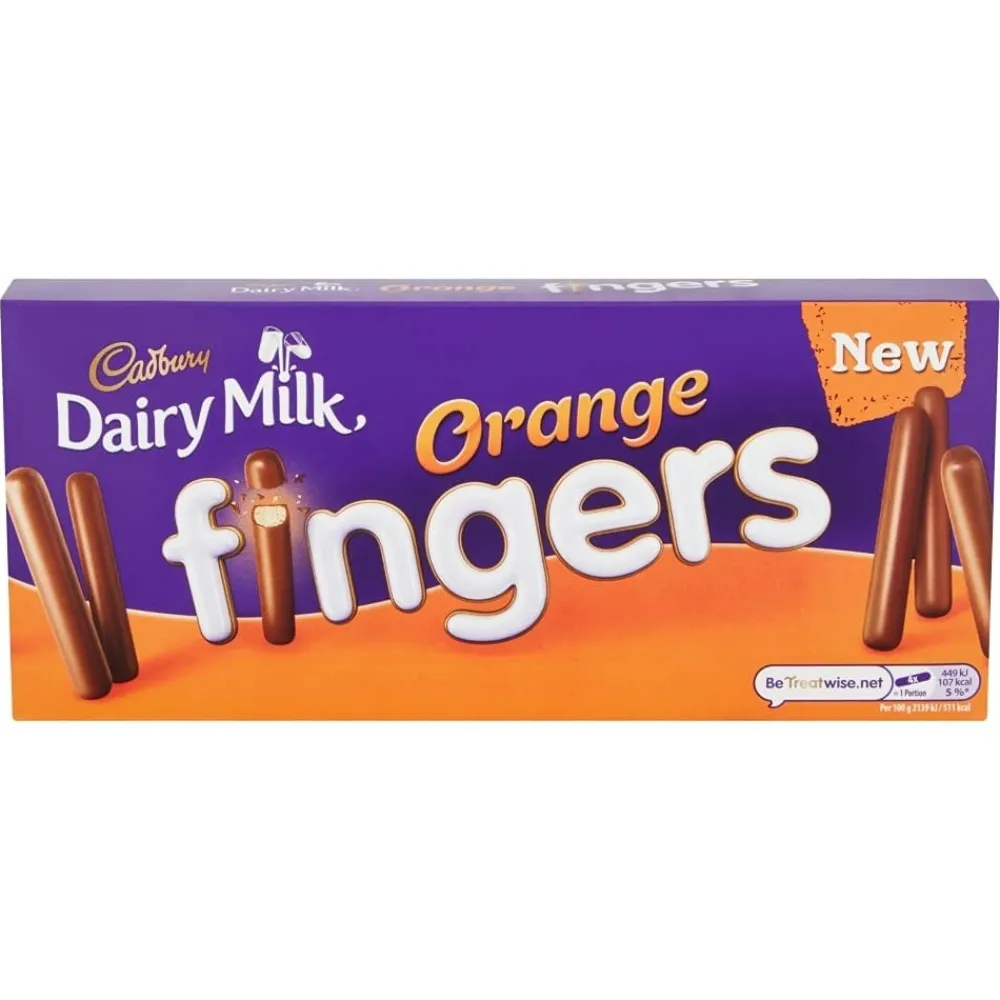 Biscuits|Cadbury Orange Fingers 114g