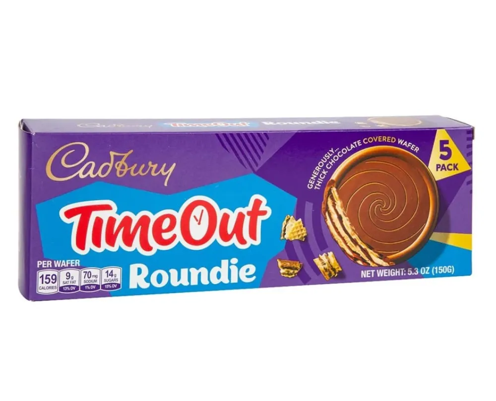 Biscuits|Cadbury Time Out Roundie 5 Pack