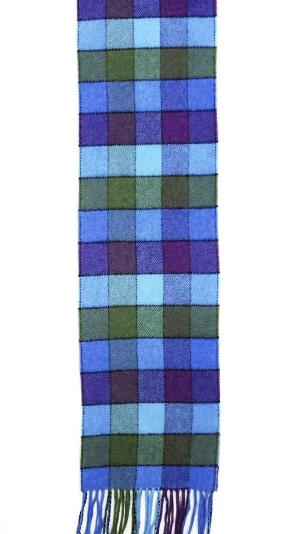 Scarves & Wraps|Calzeat of Scotland Lagos Carousel Border Lambswool Scarf