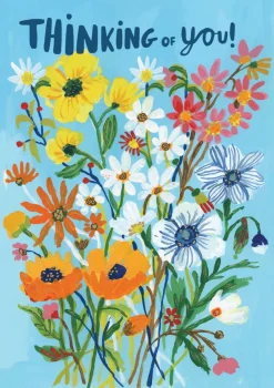 Greeting Cards|Caring Bouquet Sympathy Card
