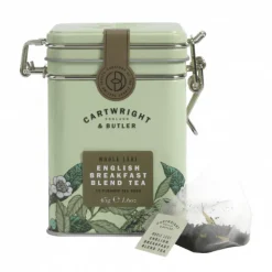 Cartwright & Butler Other Favourites|English Breakfast Whole Leaf Tea Bags Caddy 15s