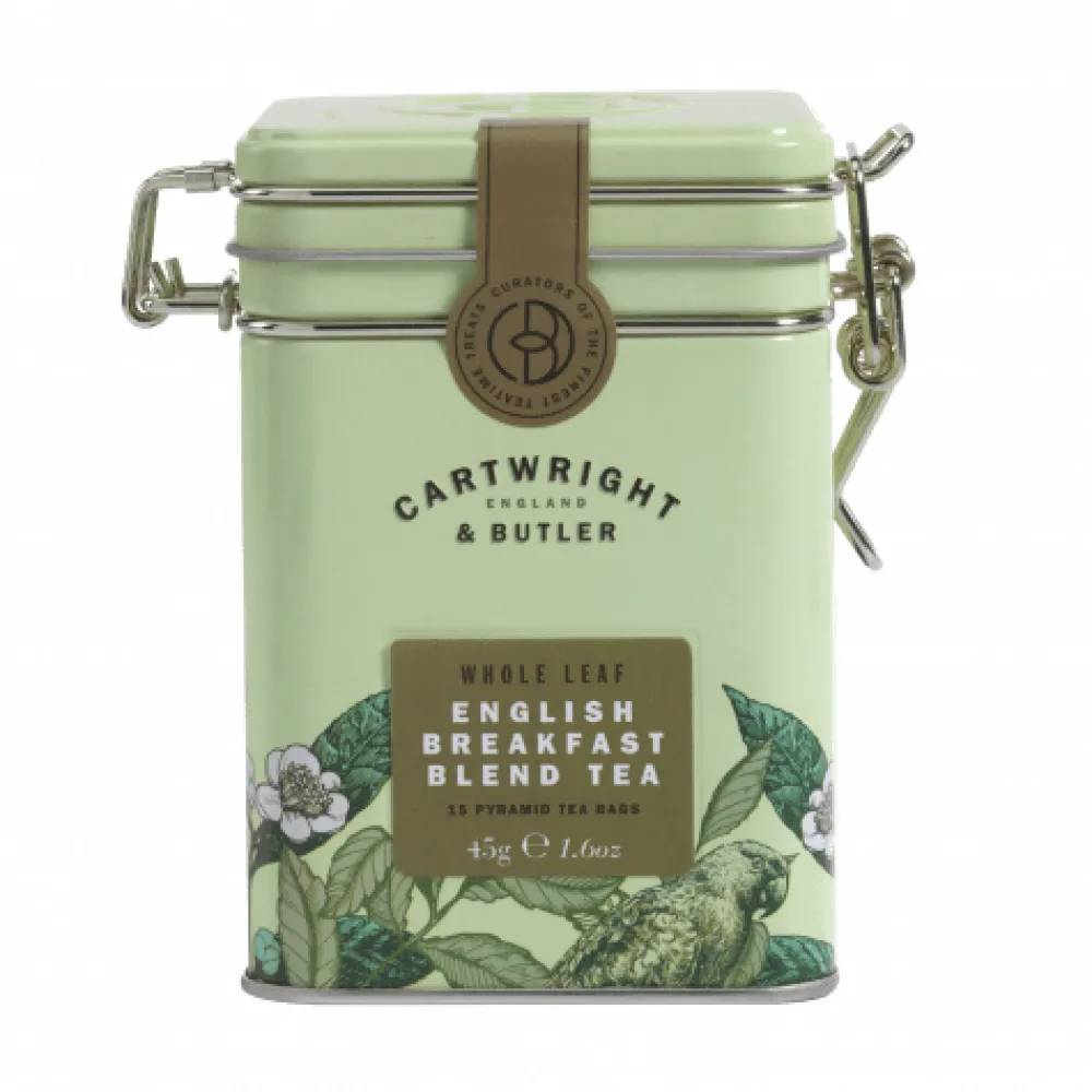 Cartwright & Butler Other Favourites|English Breakfast Whole Leaf Tea Bags Caddy 15s