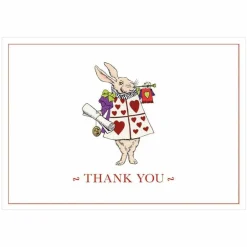Caspari Cultural Icons|Boxed Cards|Alice in Wonderland Boxed Thank You Notes