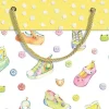 Caspari Gift Bags|Baby Shoes Small Gift Bag