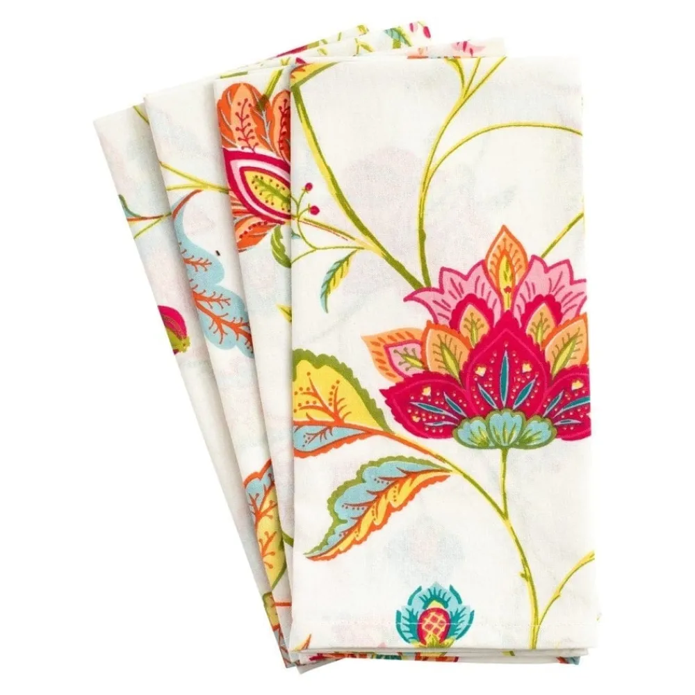 Caspari Cotton Napkins|Passage to India Cotton Napkin Set