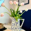 Ceramic Inspirations Vases|Blue Splatter Large Jug