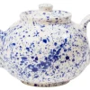 Ceramic Inspirations Teapots|Blue Splatter Medium Betty Teapot