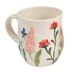 Ceramic Inspirations Assorted Mugs|Wildflower Curved Mug