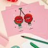 Boxed Cards|Cherry Dancers Big Notecards