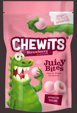 Sweets|Chewits Strawberry Juicy Bites Pouch