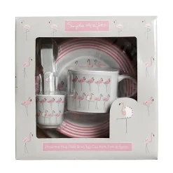 Children's Tea Sets|Children's Melamine Set - Flamingos