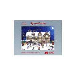 Games & Puzzles|Christmas at the Old Town House 1000-Piece Puzzle