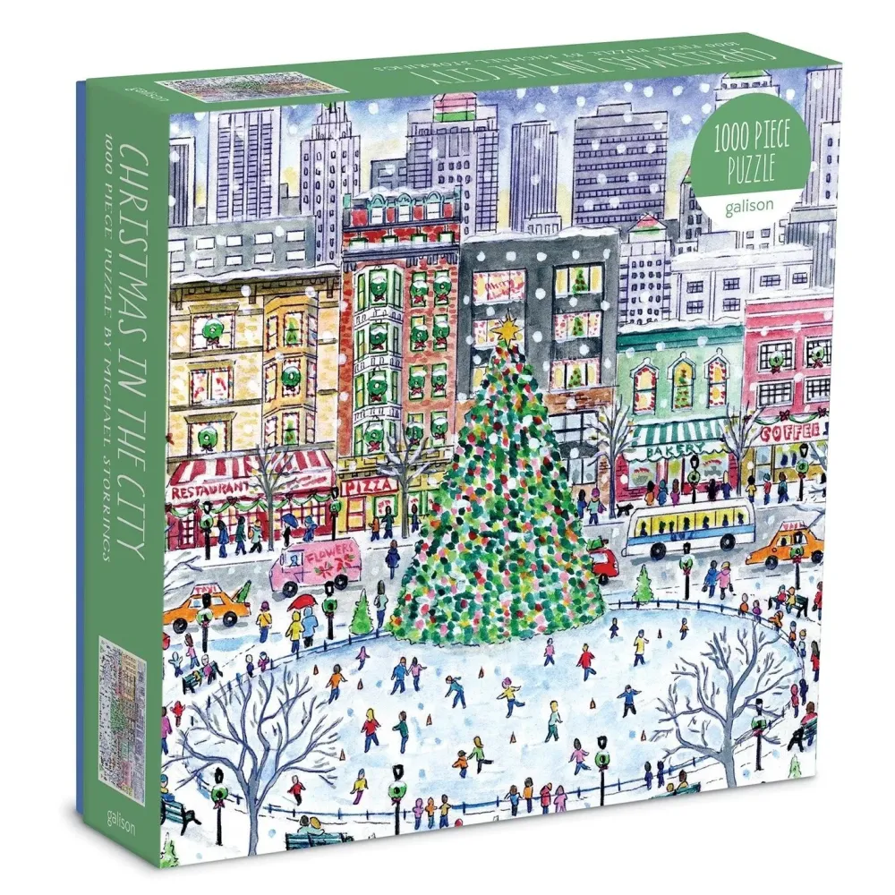 Games & Puzzles|Christmas in the City 1000-Piece Puzzle