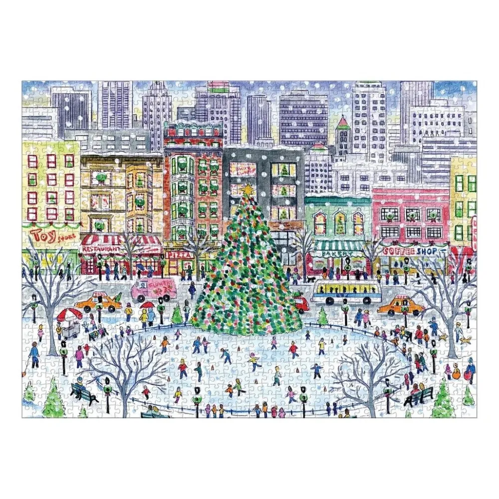 Games & Puzzles|Christmas in the City 1000-Piece Puzzle