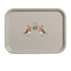Trays|Christmas Robin Small Tray