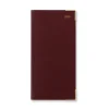 Journals & Other Stationery|Classic Slim Week to View Planner with Monthly Planners 2026, Burgundy