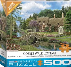 Games & Puzzles|Cobble Walk Cottage 500 Piece Puzzle